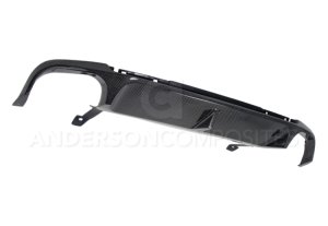 Ford BOSS 302 Rear Diffuser - Anderson Composites - Carbon Fiber - 2013 Ford BOSS 302 Rear Diffuser - Anderson Composites - Carbon Fiber - 2013